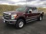 2011 Royal Red Metallic /Adobe Cloth Interior Ford F-350 SD XLT Crew Cab 4WD (1FT8W3BT2BE) with an 6.7L V8 OHV 16V DIESEL engine, 6-Speed Automatic transmission, located at 1801 Main Street, Lewiston, 83501, (208) 743-9371, 46.417065, -117.004799 - Photo#0