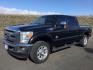 2011 Tuxedo Black Metallic /Black Leather Interior Ford F-350 SD Lariat Crew Cab 4WD (1FT8W3BTXBE) with an 6.7L V8 OHV 16V DIESEL engine, 6-Speed Automatic transmission, located at 1801 Main Street, Lewiston, 83501, (208) 743-9371, 46.417065, -117.004799 - Photo#0