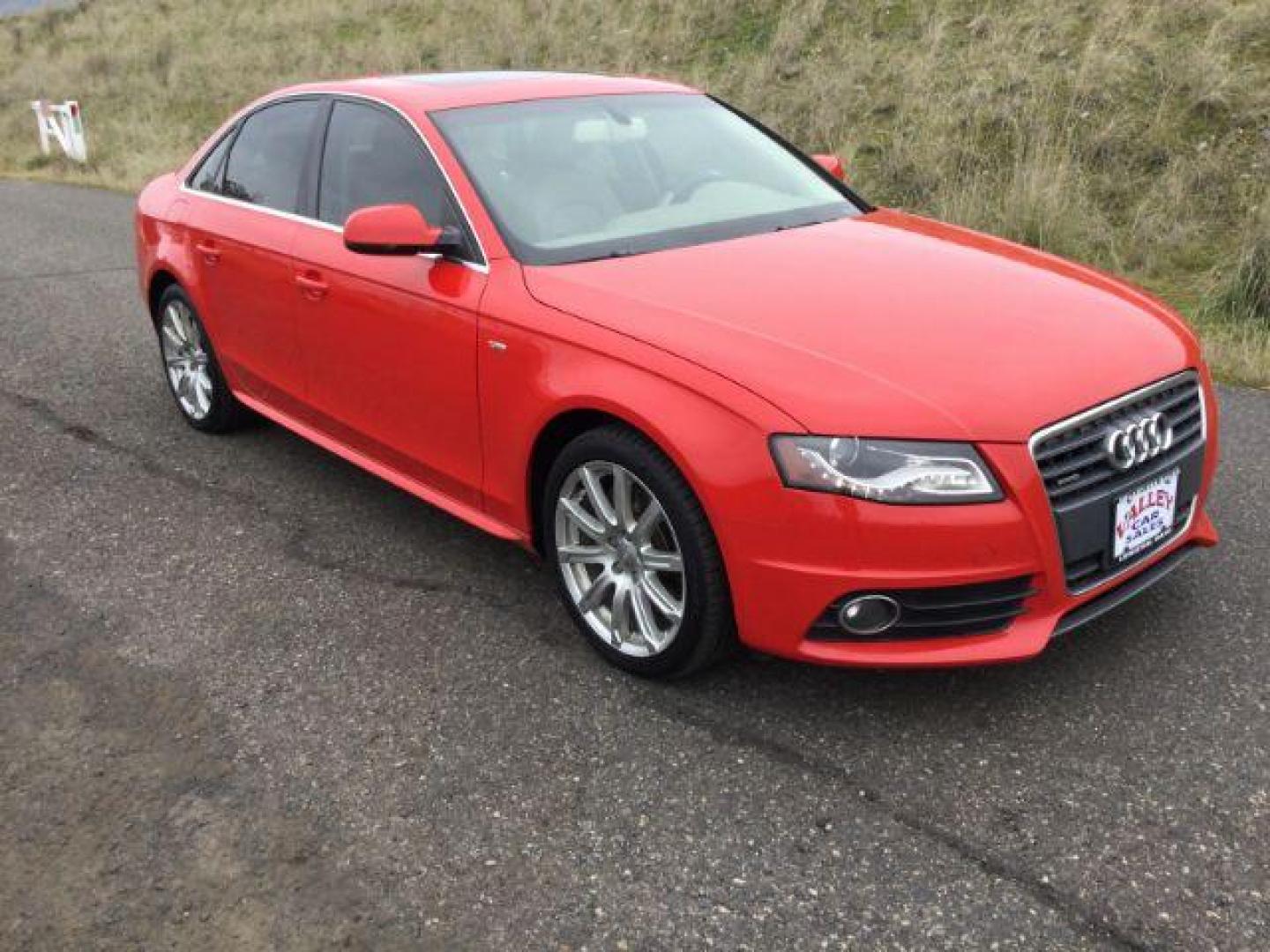 2012 Brilliant Red /Cardamom Beige Leather Interior Audi A4 2.0T Sedan quattro Tiptronic (WAUFFAFL5CN) with an 2.0L L4 DOHC 16V TURBO engine, 6-Speed Automatic transmission, located at 1801 Main Street, Lewiston, 83501, (208) 743-9371, 46.417065, -117.004799 - Photo#12