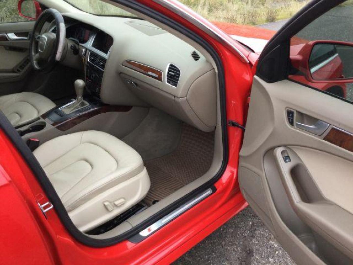 2012 Brilliant Red /Cardamom Beige Leather Interior Audi A4 2.0T Sedan quattro Tiptronic (WAUFFAFL5CN) with an 2.0L L4 DOHC 16V TURBO engine, 6-Speed Automatic transmission, located at 1801 Main Street, Lewiston, 83501, (208) 743-9371, 46.417065, -117.004799 - Photo#17