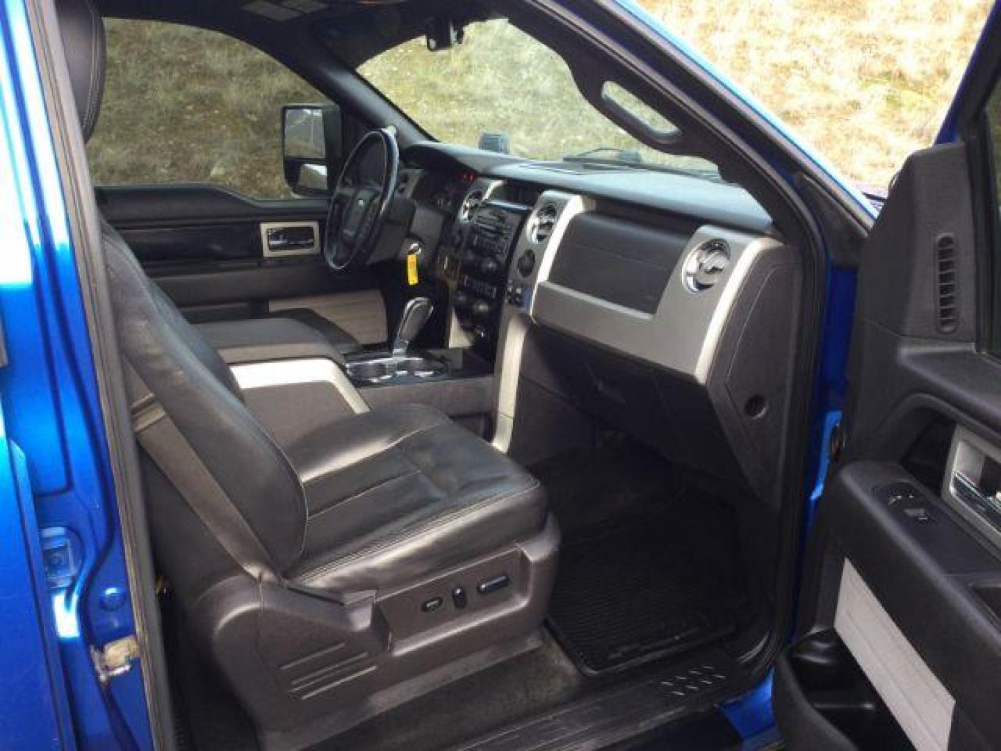 2012 Blue Flame Metallic /Black Leather Interior Ford F-150 FX4 SuperCrew 5.5-ft. Bed 4WD (1FTFW1EF9CF) with an 5.0L V8 engine, 6-Speed Automatic transmission, located at 1801 Main Street, Lewiston, 83501, (208) 743-9371, 46.417065, -117.004799 - Photo#26