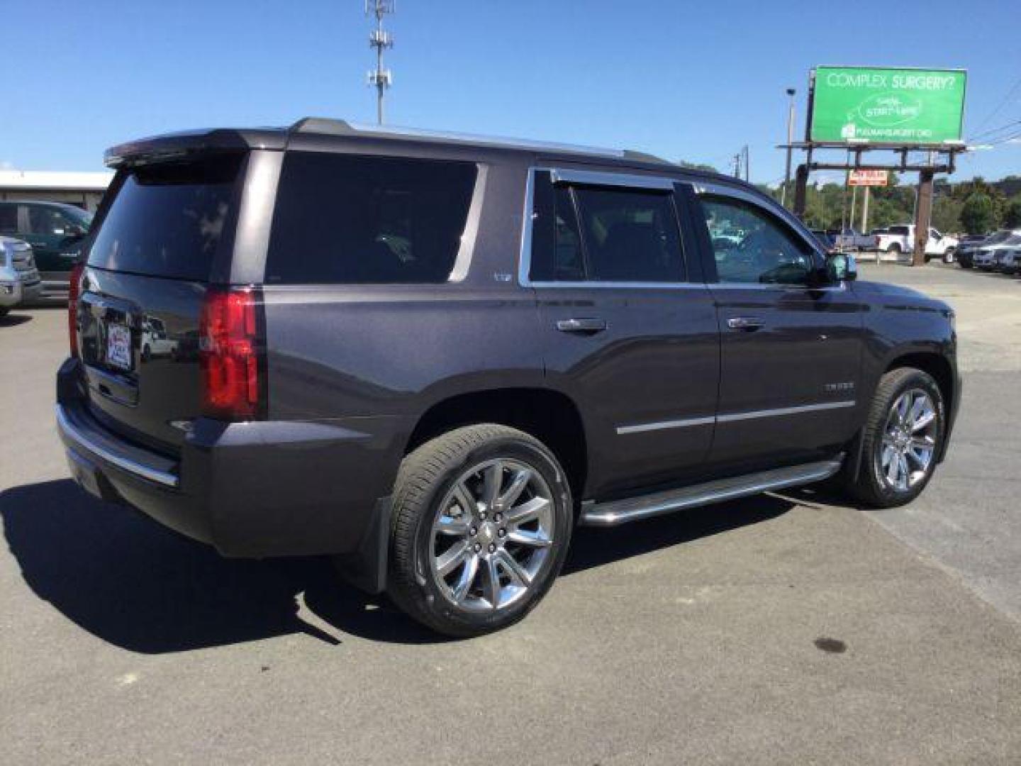 2015 GRAY /Medium Brown Leather Chevrolet Tahoe LTZ 4WD (1GNSKCKC8FR) with an 5.3L V8 OHV 16V engine, 6-Speed Automatic transmission, located at 1801 Main Street, Lewiston, 83501, (208) 743-9371, 46.417065, -117.004799 - Photo#15