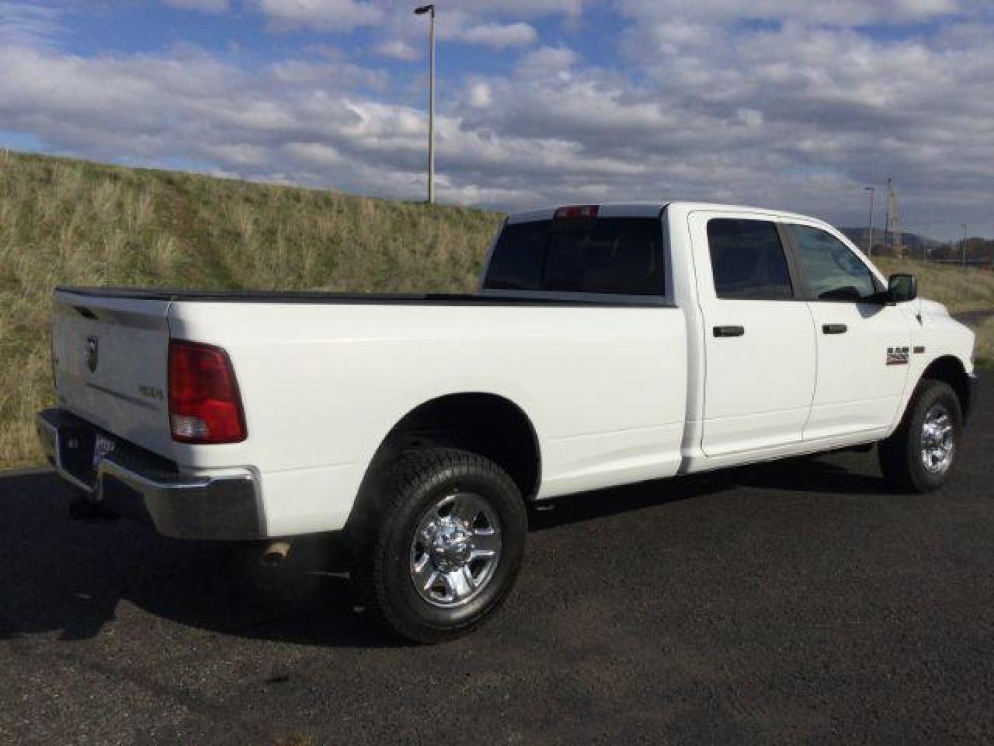 2017 Bright White Clear Coat /Brown Cloth RAM 2500 SLT Crew Cab LWB 4WD (3C6TR5JT7HG) with an 5.7L V8 OHV 16V engine, 6-Speed Automatic transmission, located at 1801 Main Street, Lewiston, 83501, (208) 743-9371, 46.417065, -117.004799 - Photo#14