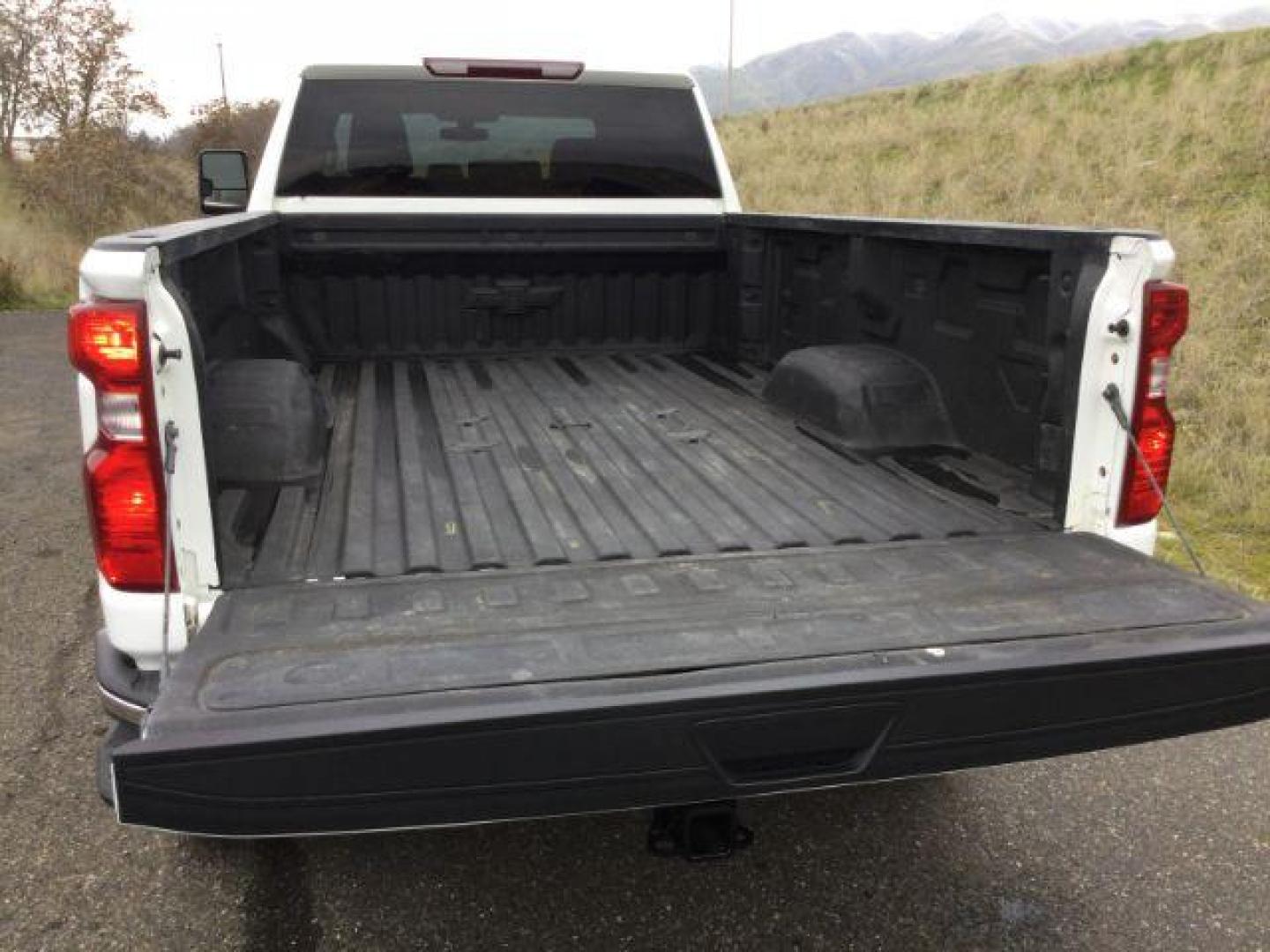 2020 Summit White /Gideon/Very Dark Atmosphere, cloth Chevrolet Silverado 3500HD LT Crew Cab Long Box 4WD (1GC4YTEY1LF) with an 6.6L V8 OHV 32V TURBO DIESEL engine, 10-speed automatic transmission, located at 1801 Main Street, Lewiston, 83501, (208) 743-9371, 46.417065, -117.004799 - Photo#10