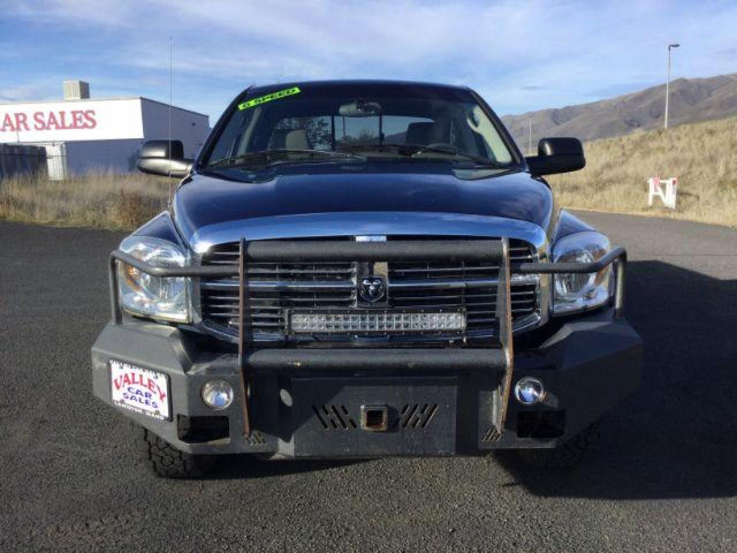 2008 Blue/Gold /Khaki Leather Dodge Ram 3500 Laramie Quad Cab 4WD (3D7MX38A68G) with an 6.7L L6 OHV 24V TURBO DIESEL engine, 6-Speed Manual Transmission transmission, located at 1801 Main Street, Lewiston, 83501, (208) 743-9371, 46.417065, -117.004799 - Photo#19