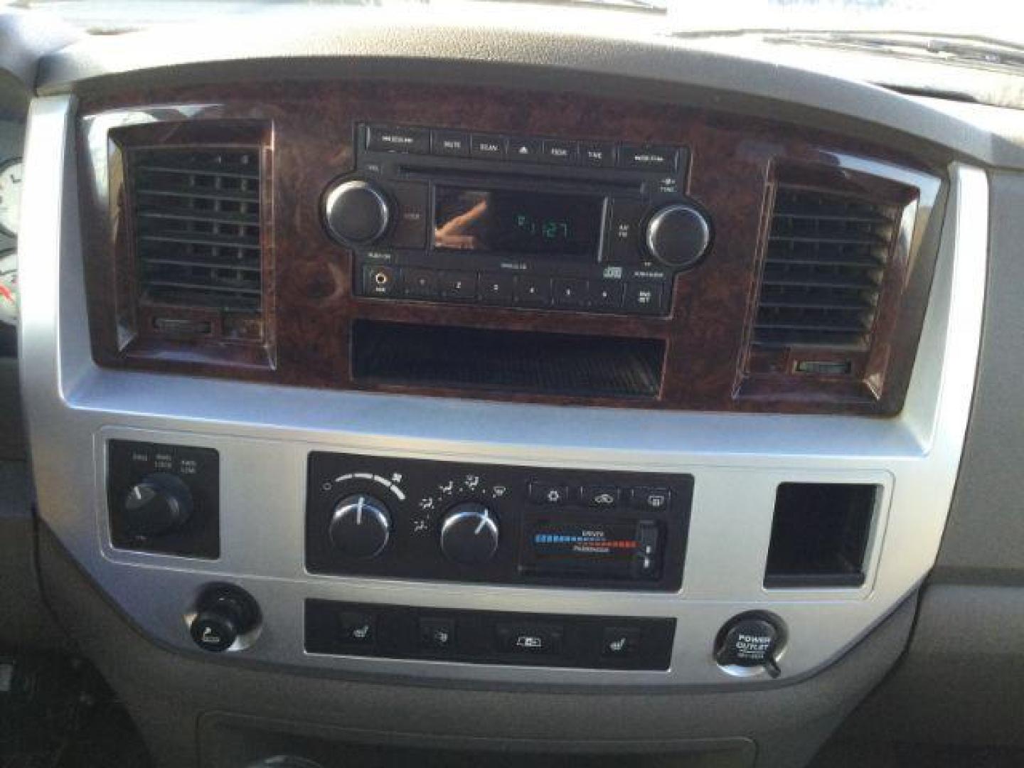 2008 Blue/Gold /Khaki Leather Dodge Ram 3500 Laramie Quad Cab 4WD (3D7MX38A68G) with an 6.7L L6 OHV 24V TURBO DIESEL engine, 6-Speed Manual Transmission transmission, located at 1801 Main Street, Lewiston, 83501, (208) 743-9371, 46.417065, -117.004799 - Photo#5