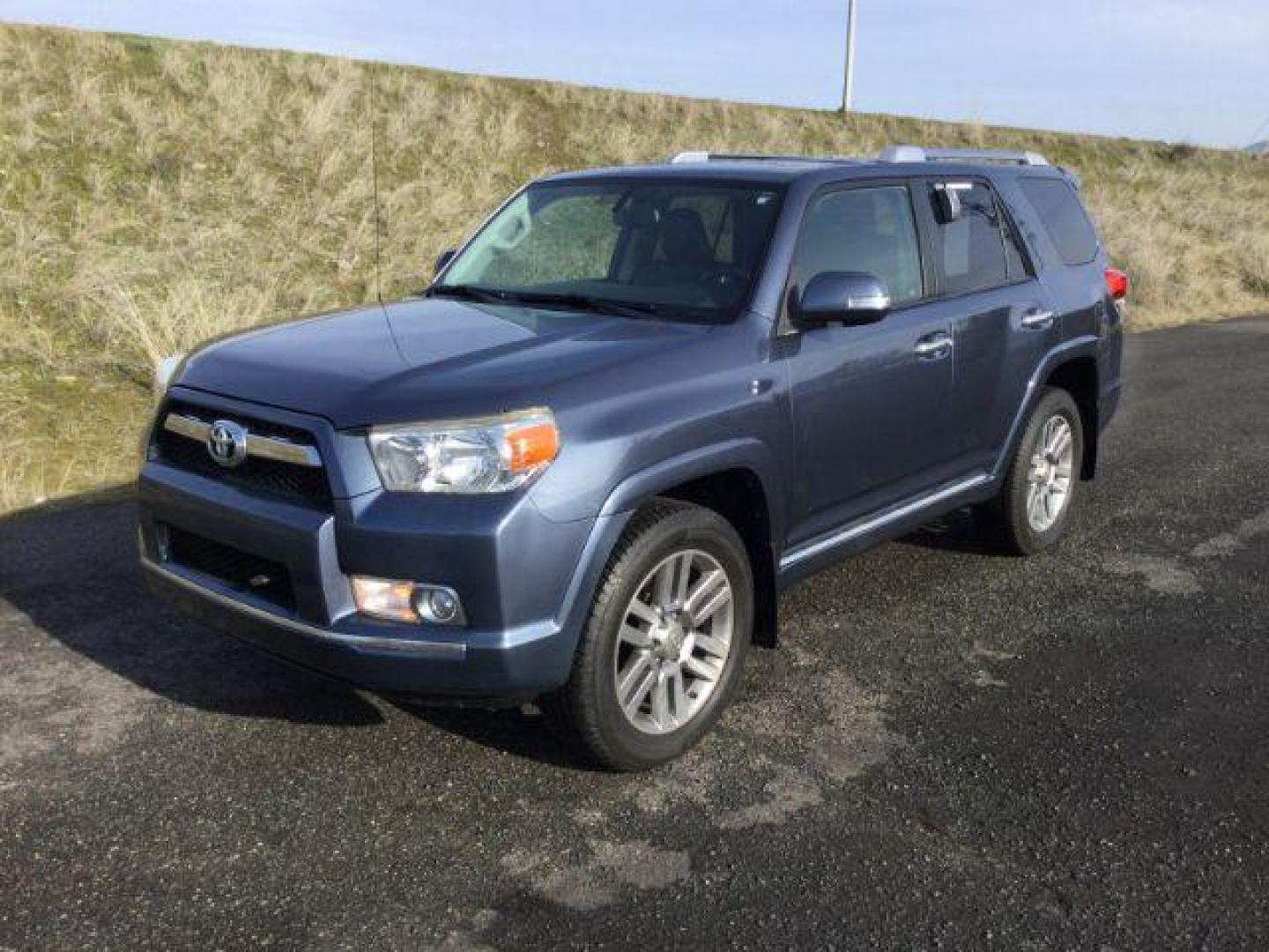 2012 Shoreline Blue Pearl /Black Leather Interior Toyota 4Runner Limited 4WD V6 (JTEBU5JR2C5) with an 4.0L V6 DOHC 24V engine, 5-Speed Automatic transmission, located at 1801 Main Street, Lewiston, 83501, (208) 743-9371, 46.417065, -117.004799 - Photo#0