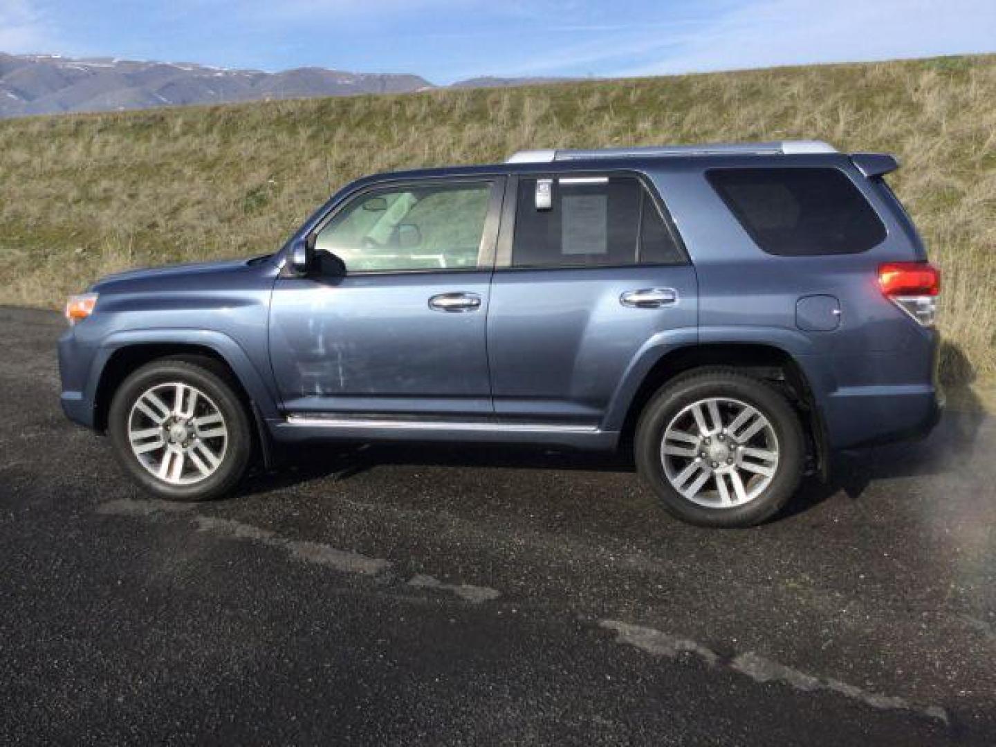 2012 Shoreline Blue Pearl /Black Leather Interior Toyota 4Runner Limited 4WD V6 (JTEBU5JR2C5) with an 4.0L V6 DOHC 24V engine, 5-Speed Automatic transmission, located at 1801 Main Street, Lewiston, 83501, (208) 743-9371, 46.417065, -117.004799 - Photo#1