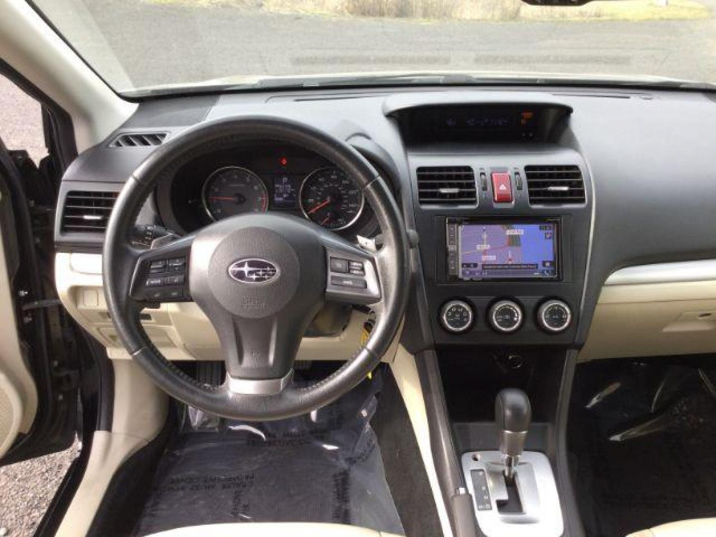 2013 Crystal Black Silica /Ivory Leather Interior Subaru XV Crosstrek 2.0 Limited (JF2GPAGC5DH) with an 2.0L L4 DOHC 16V engine, Continuously Variable Transmission transmission, located at 1801 Main Street, Lewiston, 83501, (208) 743-9371, 46.417065, -117.004799 - Photo#8