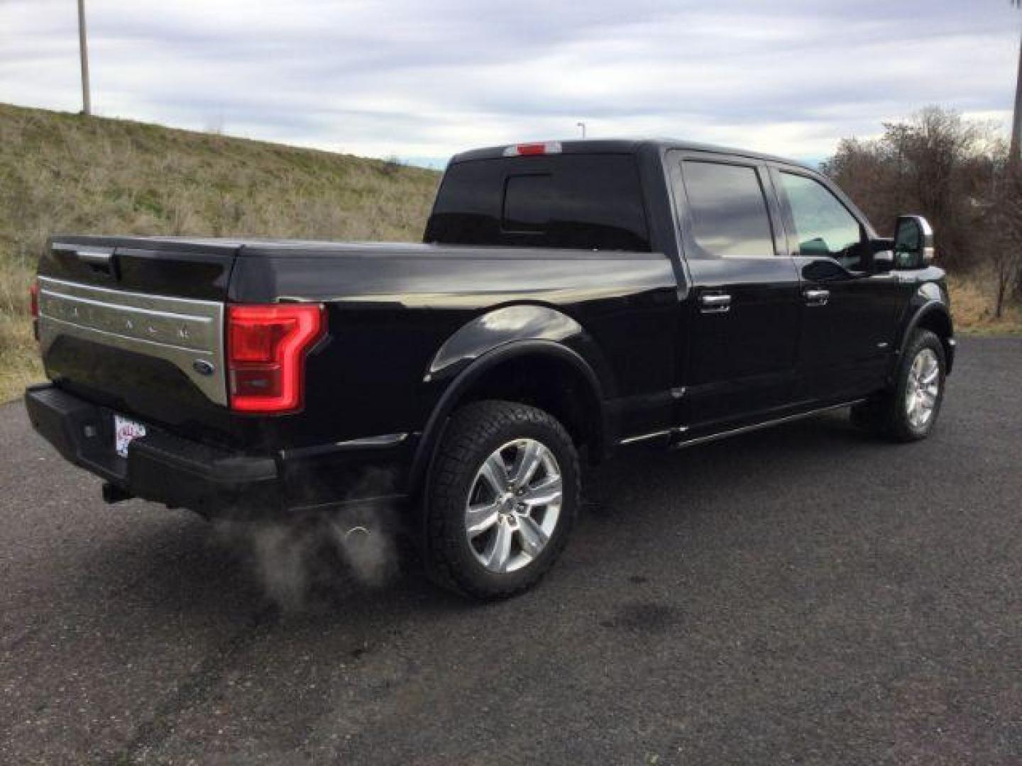 2017 Shadow Black /Black, premium leather Ford F-150 Platinum SuperCrew 6.5-ft. Bed 4WD (1FTFW1EG7HF) with an 3.5 V6 engine, 6-Speed Automatic transmission, located at 1801 Main Street, Lewiston, 83501, (208) 743-9371, 46.417065, -117.004799 - Photo#15