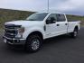 2020 Oxford White /Medium Earth Gray, cloth Ford F-350 SD XLT Crew Cab Long Bed 4WD (1FT8W3BT4LE) with an 6.7L V8 OHV 16V DIESEL engine, 10-speed automatic transmission, located at 1801 Main Street, Lewiston, 83501, (208) 743-9371, 46.417065, -117.004799 - Photo#0