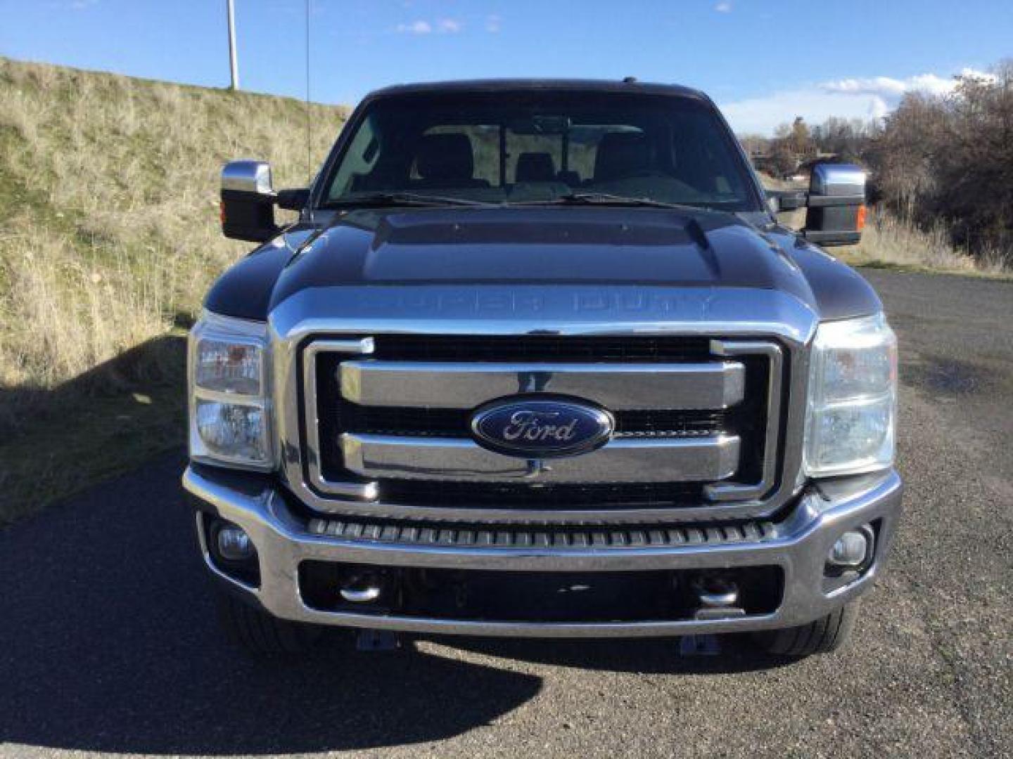 2016 GRAY /BLACK LEATHER Ford F-350 SD Lariat Crew Cab 4WD (1FT8W3BT3GE) with an 6.7L V8 OHV 16V DIESEL engine, 6-Speed Automatic transmission, located at 1801 Main Street, Lewiston, 83501, (208) 743-9371, 46.417065, -117.004799 - Photo#10