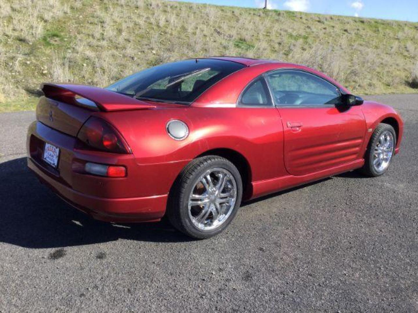 2000 Patriot Red Pearl /Beige Leather Mitsubishi Eclipse GT (4A3AC54L2YE) with an 3.0L V6 SOHC 24V engine, 4-Speed Automatic transmission, located at 1801 Main Street, Lewiston, 83501, (208) 743-9371, 46.417065, -117.004799 - Photo#9