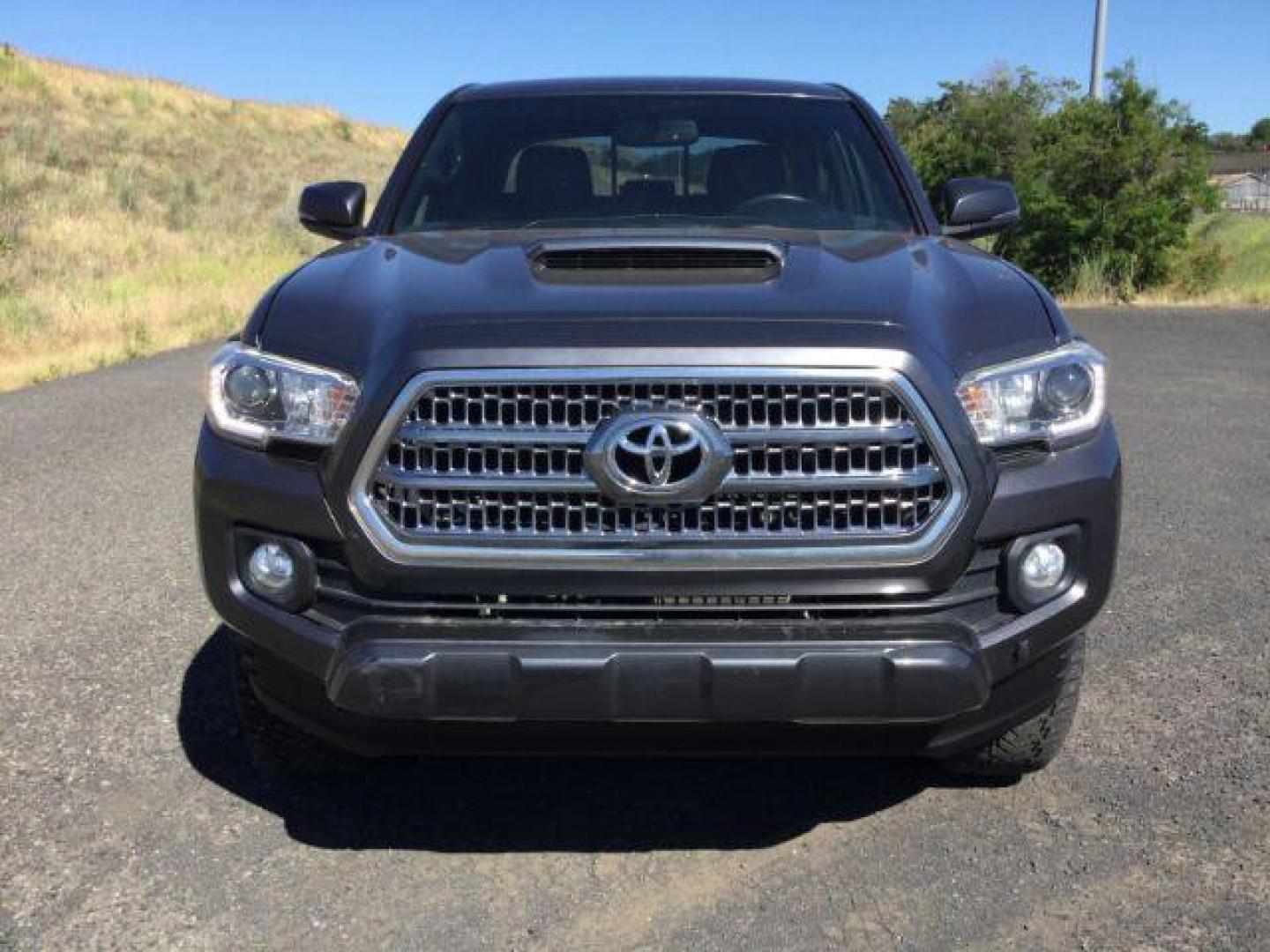 2017 GRAY /BLACK LEATHER Toyota Tacoma SR5 Double Cab Super Long Bed V6 6AT 4WD (5TFDZ5BN8HX) with an 3.5L V6 DOHC 24V engine, 6-Speed Automatic transmission, located at 1801 Main Street, Lewiston, 83501, (208) 743-9371, 46.417065, -117.004799 - Photo#7