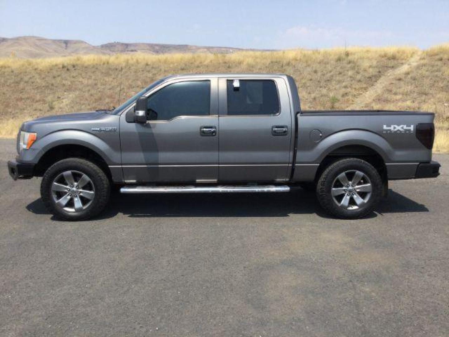 2012 Sterling Gray Metallic /Steel Gray Cloth Interior Ford F-150 XLT SuperCrew 5.5-ft. Bed 4WD (1FTFW1EF8CF) with an 5.0L V8 engine, 6-Speed Automatic transmission, located at 1801 Main Street, Lewiston, 83501, (208) 743-9371, 46.417065, -117.004799 - Photo#1