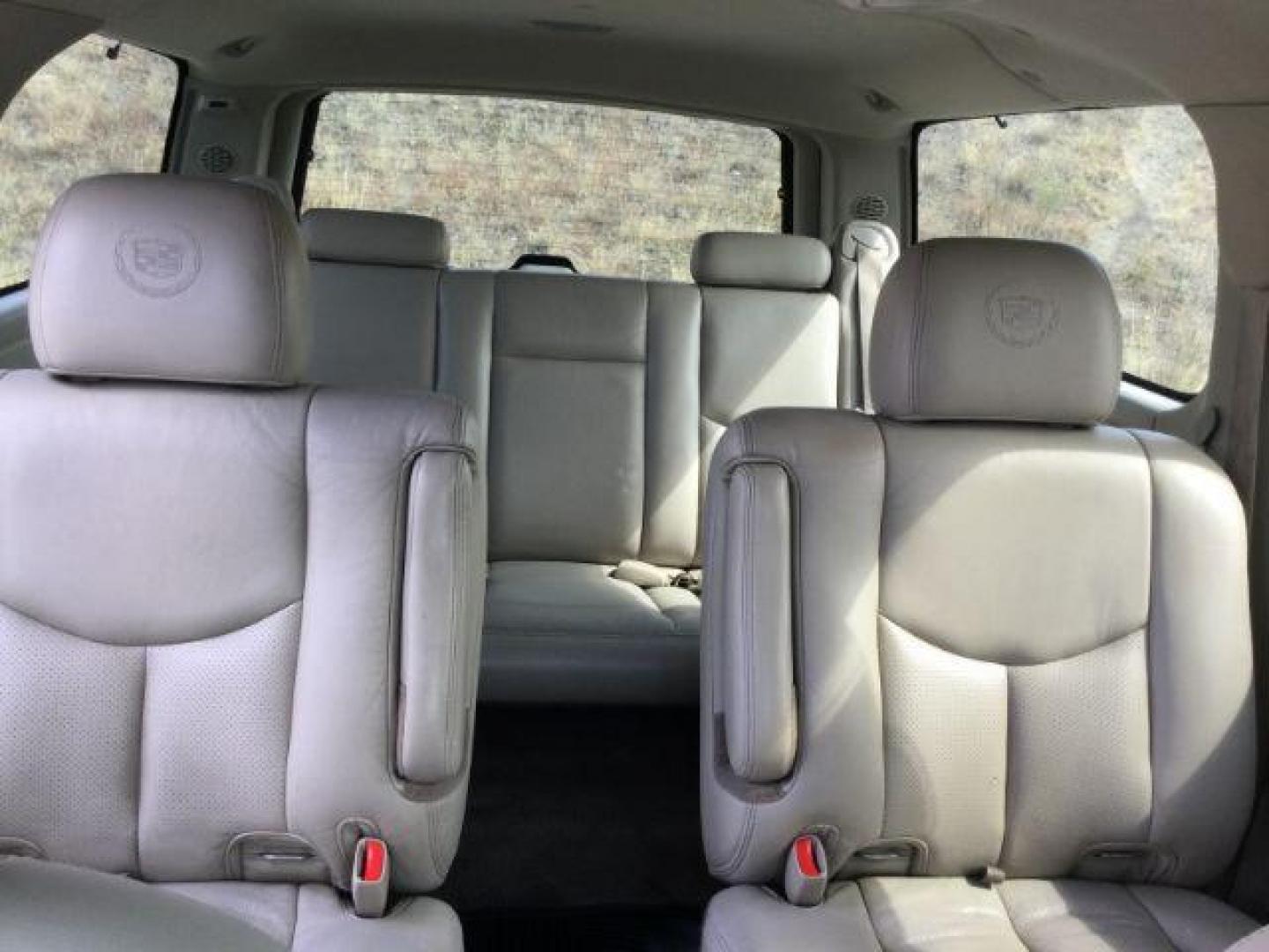 2006 White Diamond /Pewter Leather Interior Cadillac Escalade ESV (3GYFK66N46G) with an 6.0L V8 OHV 16V engine, 4-Speed Automatic transmission, located at 1801 Main Street, Lewiston, 83501, (208) 743-9371, 46.417065, -117.004799 - Photo#16