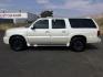 2006 White Diamond /Pewter Leather Interior Cadillac Escalade ESV (3GYFK66N46G) with an 6.0L V8 OHV 16V engine, 4-Speed Automatic transmission, located at 1801 Main Street, Lewiston, 83501, (208) 743-9371, 46.417065, -117.004799 - Photo#1