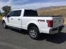 2015 White Platinum Metallic Tri-Coat /GRAY LEATHER Ford F-150 Lariat SuperCrew 6.5-ft. Bed 4WD (1FTFW1EG1FK) with an 3.5 V6 engine, 6-Speed Automatic transmission, located at 1801 Main Street, Lewiston, 83501, (208) 743-9371, 46.417065, -117.004799 - Photo#2