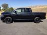 2018 Brilliant Black Crystal Pearl Coat /Black, leather RAM 1500 Sport Crew Cab SWB 4WD (1C6RR7MT8JS) with an 5.7L V8 OHV 16V engine, 8-Speed Automatic transmission, located at 1801 Main Street, Lewiston, 83501, (208) 743-9371, 46.417065, -117.004799 - Photo#1