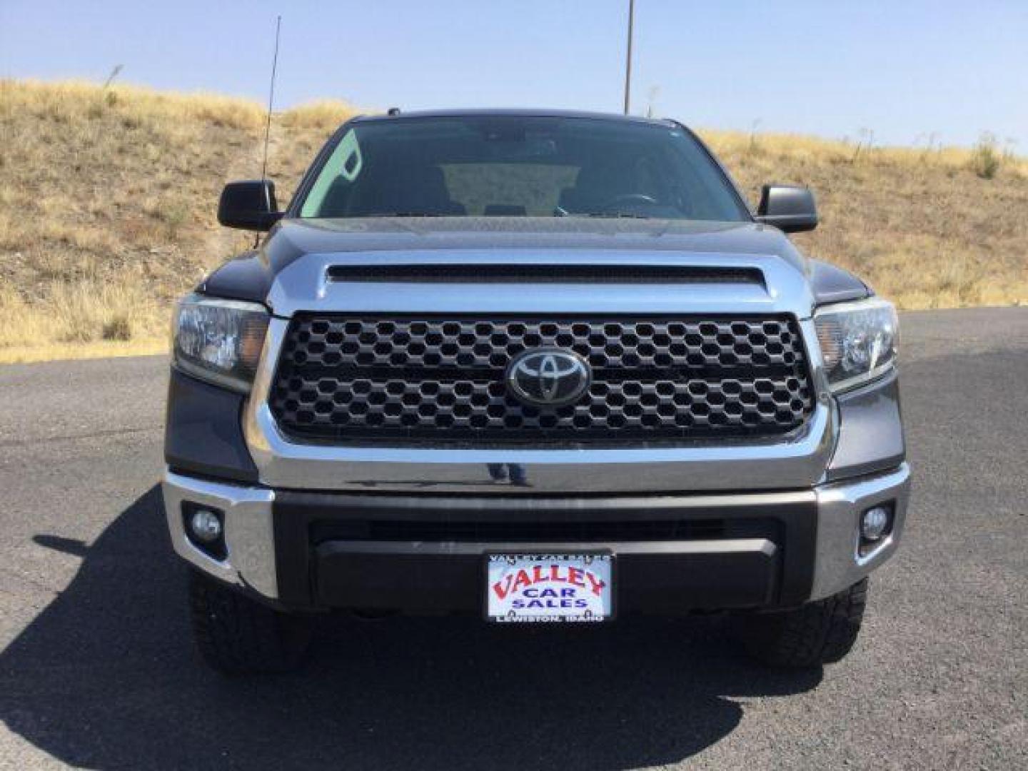 2019 Magnetic Gray Metallic /Graphite, cloth Toyota Tundra SR5 4.6L V8 CrewMax 4WD (5TFDM5F12KX) with an 4.6L V8 DOHC 32V engine, 6-Speed Automatic transmission, located at 1801 Main Street, Lewiston, 83501, (208) 743-9371, 46.417065, -117.004799 - Photo#15