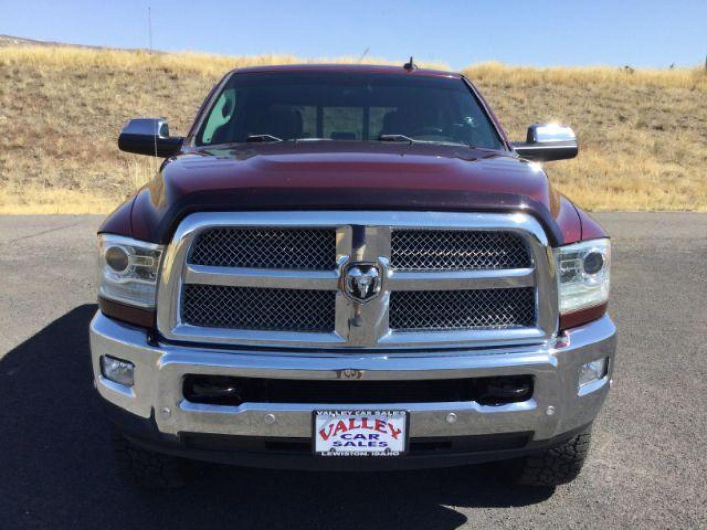 2016 Delmonico Red Pearl Coat /Canyon Brown/Light Frost Beige, premium leather RAM 3500 Longhorn Crew Cab LWB 4WD (3C63R3KLXGG) with an 6.7L L6 OHV 24V TURBO DIESEL engine, 6-Speed Automatic transmission, located at 1801 Main Street, Lewiston, 83501, (208) 743-9371, 46.417065, -117.004799 - Photo#18