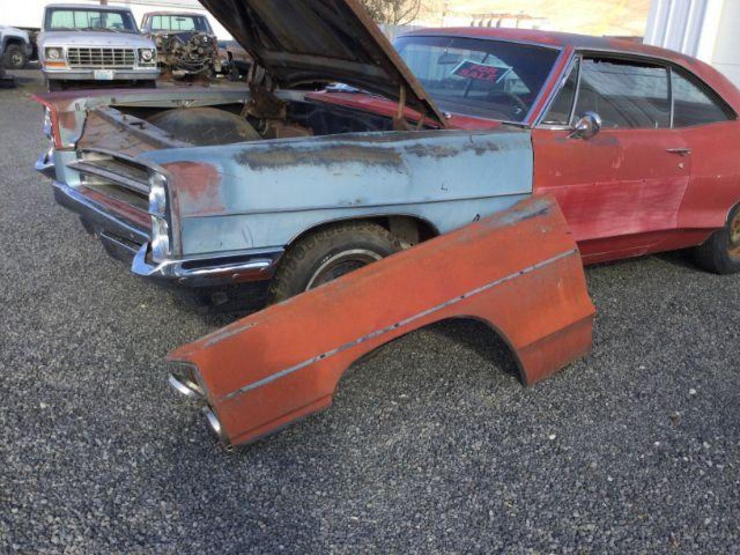 1966 RED PONTIAC CATALINA 2 DR (252376P1006) with an N/A engine, N/A transmission, located at 1801 Main Street, Lewiston, 83501, (208) 743-9371, 46.417065, -117.004799 - Photo#9