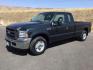 2006 Dark Stone Metallic /Medium Flint Vinyl Interior Ford F-250 SD XL SuperCab Long Bed 2WD (1FTSX20566E) with an 5.4L V8 SOHC 16V engine, 6-Speed Manual transmission, located at 1801 Main Street, Lewiston, 83501, (208) 743-9371, 46.417065, -117.004799 - Photo#0