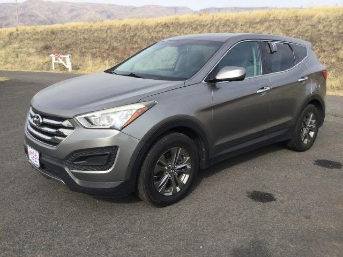 2013 Mineral Gray /Gray Hyundai Santa Fe Sport 2.4 AWD (5XYZTDLB3DG) with an 2.4L L4 DOHC 16V engine, 6-Speed Automatic transmission, located at 1801 Main Street, Lewiston, 83501, (208) 743-9371, 46.417065, -117.004799 - Photo#0