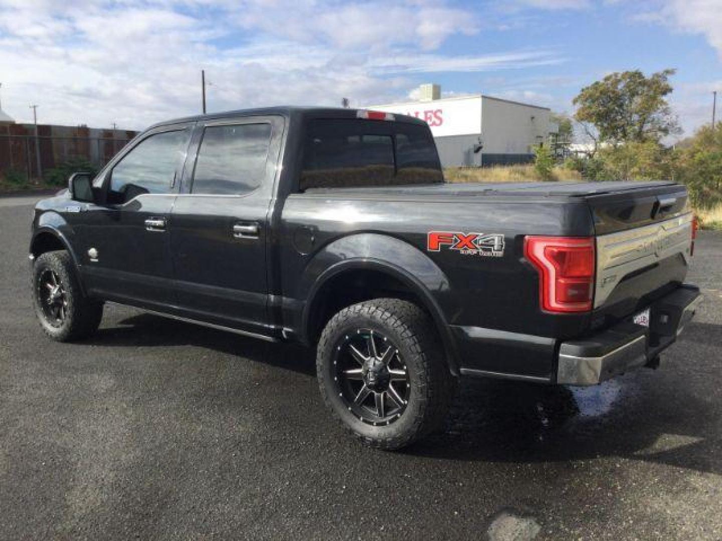 2015 Tuxedo Black Metallic /King Ranch Brown Leather Seats Ford F-150 King-Ranch SuperCrew 5.5-ft. Bed 4WD (1FTEW1EG2FF) with an 3.5L V6 TURBO engine, 6-Speed Automatic transmission, located at 1801 Main Street, Lewiston, 83501, (208) 743-9371, 46.417065, -117.004799 - Photo#2