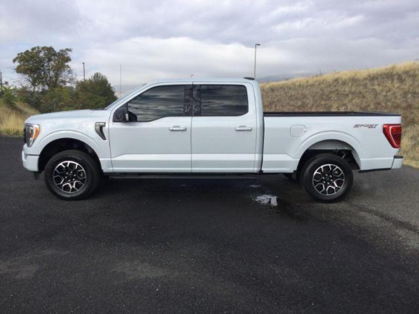 2021 Space White Metallic /Black, premium cloth Ford F-150 XLT SuperCrew 6.5-ft. Bed 4WD (1FTFW1E85MK) with an 3.5L V6 DOHC 24V engine, 10-speed automatic transmission, located at 1801 Main Street, Lewiston, 83501, (208) 743-9371, 46.417065, -117.004799 - Photo#1