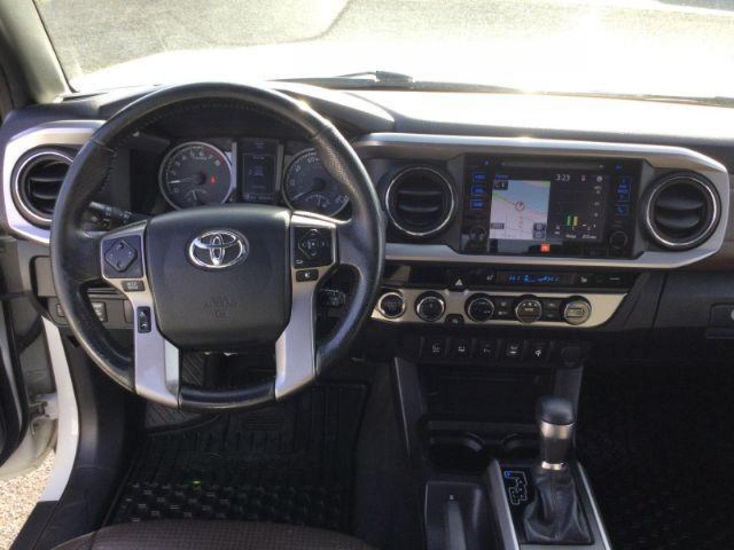 2016 Super White /Hickory, leather Toyota Tacoma Limited Double Cab Super Long Bed V6 5AT 4WD (5TFHZ5BN2GX) with an 3.5L V6 DOHC 24V engine, 6-Speed Automatic transmission, located at 1801 Main Street, Lewiston, 83501, (208) 743-9371, 46.417065, -117.004799 - Photo#16