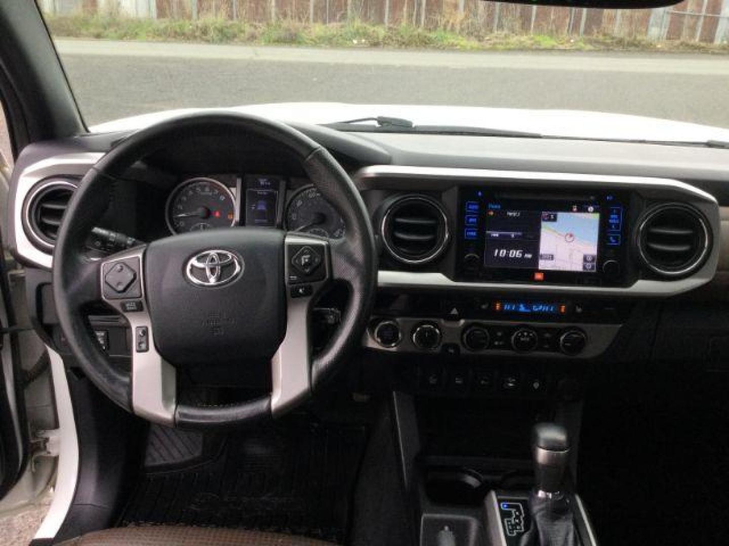 2016 Super White /Hickory, leather Toyota Tacoma Limited Double Cab Super Long Bed V6 5AT 4WD (5TFHZ5BN2GX) with an 3.5L V6 DOHC 24V engine, 6-Speed Automatic transmission, located at 1801 Main Street, Lewiston, 83501, (208) 743-9371, 46.417065, -117.004799 - Photo#7