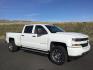 2018 Summit White /gray cloth Chevrolet Silverado 1500 Custom Crew Cab 4WD (3GCUKPEC9JG) with an 5.3L V8 OHV 16V engine, 6-Speed Automatic transmission, located at 1801 Main Street, Lewiston, 83501, (208) 743-9371, 46.417065, -117.004799 - Photo#11