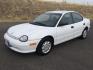 1997 White /Dark Gray Cloth Dodge Neon Sedan (1B3ES27C7VD) with an 2.0L L4 SOHC 16V engine, 3-Speed Automatic transmission, located at 1801 Main Street, Lewiston, 83501, (208) 743-9371, 46.417065, -117.004799 - Photo#0