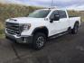 2022 Summit White /Jet Black GMC Sierra 3500HD SLE Crew Cab Long Box 4WD (1GT49TEY1NF) with an 6.6L V8 OHV 16V TURBO DIESEL engine, 6-Speed Automatic transmission, located at 1801 Main Street, Lewiston, 83501, (208) 743-9371, 46.417065, -117.004799 - Photo#0