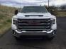 2022 Summit White /Jet Black GMC Sierra 3500HD SLE Crew Cab Long Box 4WD (1GT49TEY1NF) with an 6.6L V8 OHV 16V TURBO DIESEL engine, 6-Speed Automatic transmission, located at 1801 Main Street, Lewiston, 83501, (208) 743-9371, 46.417065, -117.004799 - Photo#11