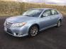 2011 Blue /Light Gray Leather Interior Toyota Avalon Limited (4T1BK3DB8BU) with an 3.5L V6 DOHC 24V engine, 6-Speed Automatic transmission, located at 1801 Main Street, Lewiston, 83501, (208) 743-9371, 46.417065, -117.004799 - Photo#0