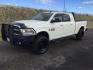 2017 Pearl White /Black, leather RAM 2500 Laramie Mega Cab 4WD (3C6UR5NL5HG) with an 6.7L L6 OHV 24V TURBO DIESEL engine, 6-Speed Automatic transmission, located at 1801 Main Street, Lewiston, 83501, (208) 743-9371, 46.417065, -117.004799 - Photo#0