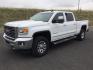 2018 Summit White /Jet Black, leather GMC Sierra 3500HD SLT Crew Cab 4WD (1GT42XCG2JF) with an 6.0L V8 OHV 16V FFV engine, 6-Speed Automatic transmission, located at 1801 Main Street, Lewiston, 83501, (208) 743-9371, 46.417065, -117.004799 - Photo#0