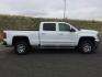 2018 Summit White /Jet Black, leather GMC Sierra 3500HD SLT Crew Cab 4WD (1GT42XCG2JF) with an 6.0L V8 OHV 16V FFV engine, 6-Speed Automatic transmission, located at 1801 Main Street, Lewiston, 83501, (208) 743-9371, 46.417065, -117.004799 - Photo#10