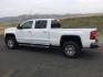 2018 Summit White /Jet Black, leather GMC Sierra 3500HD SLT Crew Cab 4WD (1GT42XCG2JF) with an 6.0L V8 OHV 16V FFV engine, 6-Speed Automatic transmission, located at 1801 Main Street, Lewiston, 83501, (208) 743-9371, 46.417065, -117.004799 - Photo#2