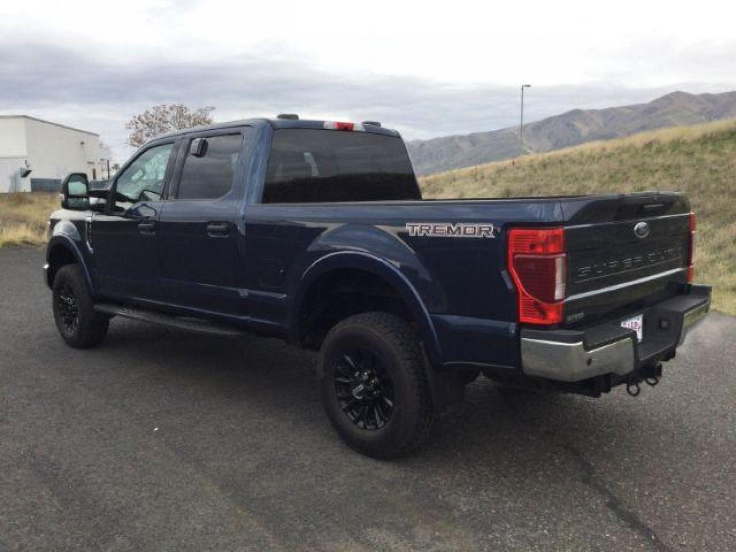 2020 Blue Jeans Metallic /GRAY CLOTH Ford F-350 SD XLT CREW CAB 4WD (1FT8W3BN7LE) with an 7.3L V8 OHV 16V engine, 10-speed automatic transmission, located at 1801 Main Street, Lewiston, 83501, (208) 743-9371, 46.417065, -117.004799 - Photo#2