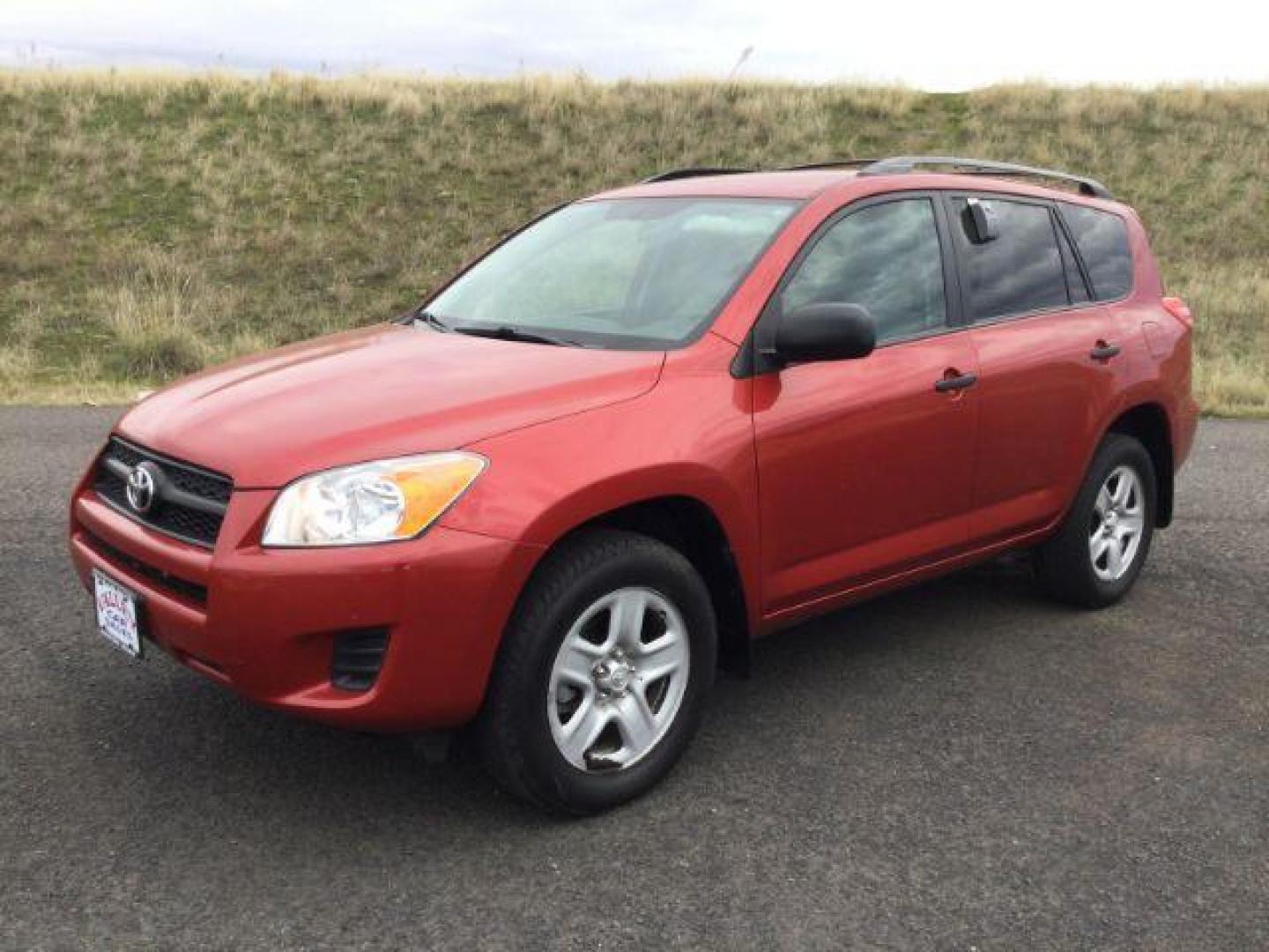 2012 Barcelona Red Metallic /Ash Cloth Interior Toyota RAV4 Base I4 4WD (2T3BF4DV8CW) with an 2.5L L4 DOHC 16V engine, 4-Speed Automatic transmission, located at 1801 Main Street, Lewiston, 83501, (208) 743-9371, 46.417065, -117.004799 - Photo#0