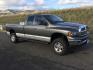 2004 Graphite Metallic/Bright Silver Metallic /Dark Slate Gray Leather Interior Dodge Ram 2500 Laramie Quad Cab Long Bed 4WD (3D7KU28C24G) with an 5.9L L6 OHV 24V TURBO DIESEL engine, 4-Speed Automatic transmission, located at 1801 Main Street, Lewiston, 83501, (208) 743-9371, 46.417065, -117.004799 - Photo#13