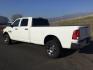 2018 Bright White Clear Coat /Black/Diesel Gray, cloth RAM 3500 Tradesman Crew Cab 4WD (3C63R3GL4JG) with an 6.7L L6 OHV 24V TURBO DIESEL engine, 6-Speed Manual Transmission transmission, located at 1801 Main Street, Lewiston, 83501, (208) 743-9371, 46.417065, -117.004799 - Photo#2