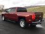 2014 Deep Ruby Metallic /Jet Black/Dark Ash Chevrolet Silverado 1500 2LT Crew Cab 4WD (3GCUKREC0EG) with an 5.3L V8 OHV 16V engine, 6-Speed Automatic transmission, located at 1801 Main Street, Lewiston, 83501, (208) 743-9371, 46.417065, -117.004799 - Photo#2