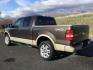 2007 Dark Stone Metallic/Pueblo Gold Metallic /Tan/Castano Brown Leather Interior Ford F-150 Lariat SuperCrew 4WD (1FTPW14V57K) with an 5.4L V8 SOHC 24V FFV engine, 4-Speed Automatic transmission, located at 1801 Main Street, Lewiston, 83501, (208) 743-9371, 46.417065, -117.004799 - Photo#2