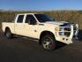 2012 White Platinum Metallic Tricoat /Adobe Leather Interior Ford F-250 SD Lariat Crew Cab 4WD (1FT7W2BT8CE) with an 6.7L V8 OHV 16V DIESEL engine, 6-Speed Automatic transmission, located at 1801 Main Street, Lewiston, 83501, (208) 743-9371, 46.417065, -117.004799 - Photo#12