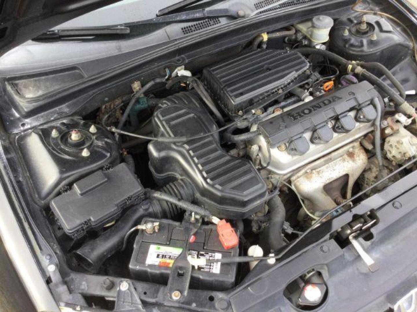 2002 BLACK /GRAY CLOTH HONDA CIVIC DX (2HGES16152H) with an 1.7L 4cyl engine, automatic transmission, located at 1801 Main Street, Lewiston, 83501, (208) 743-9371, 46.417065, -117.004799 - Photo#15