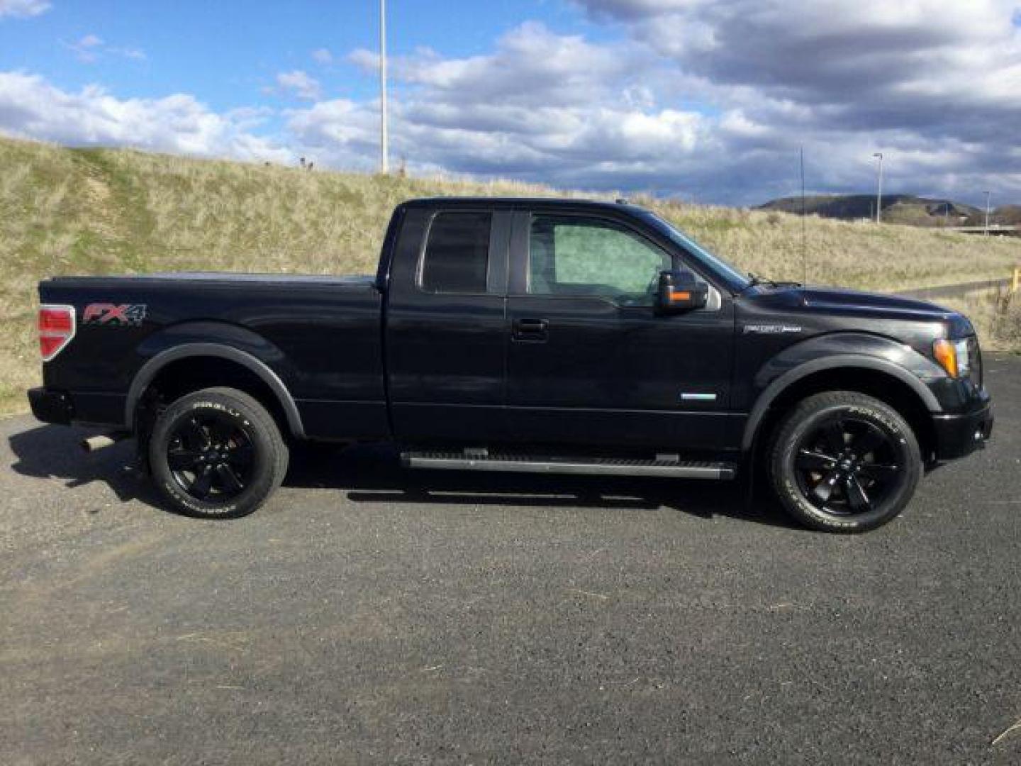 2012 Tuxedo Black Metallic /Black Cloth Ford F-150 FX4 Supercab 4WD (1FTFX1ET5CF) with an 5L V-8 DOHC engine, 6-SPEED AUTOMATIC transmission, located at 1801 Main Street, Lewiston, 83501, (208) 743-9371, 46.417065, -117.004799 - Photo#14